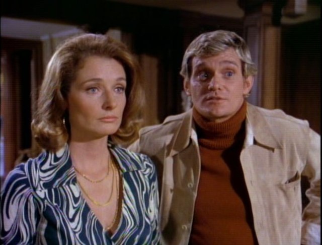 Diana Muldaur and Bo Hopkins